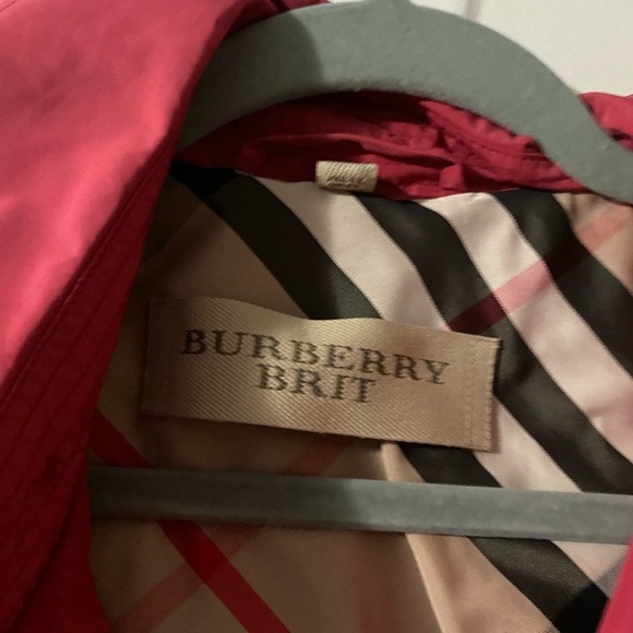 Burberry Brit No a Check pink women’s jacket - Picture 3 of 13